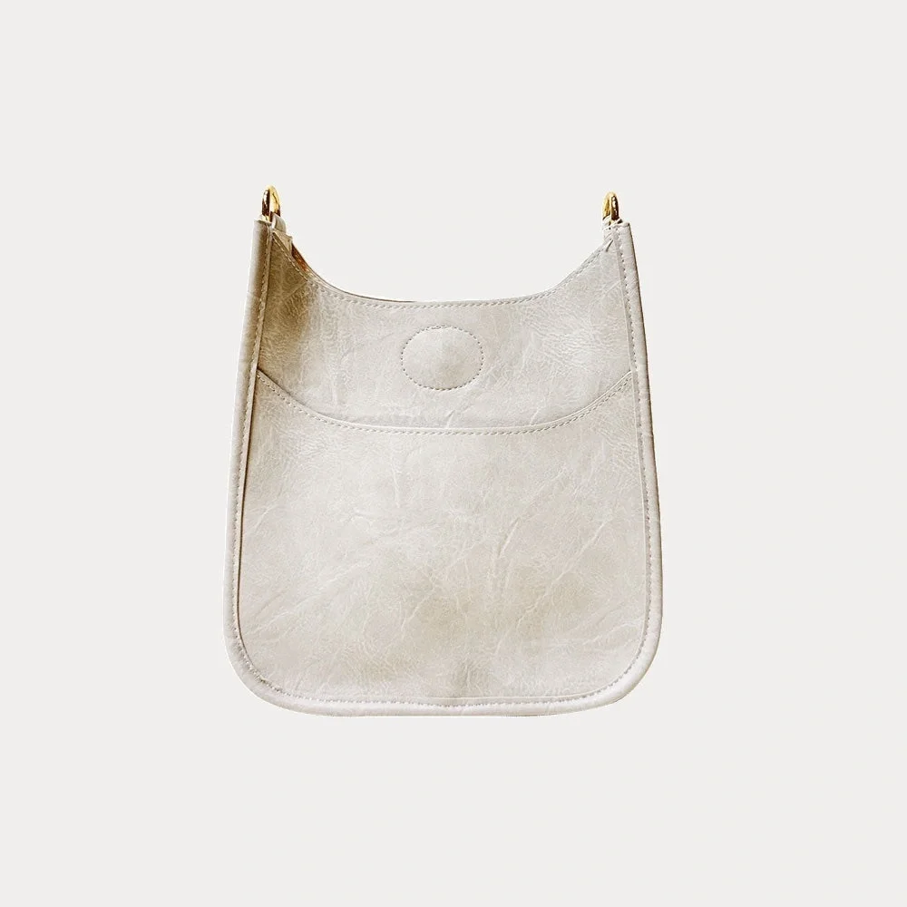 Ahdorned faux leather Cross Body Bag
